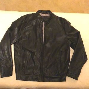 Men’s Calvin Klein faux leather Moto Jacket